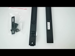 Kunci Jendela Geser Aluminium 90G Kunci Sisi Ganda Kunci Pintu Modern Hitam-Merah