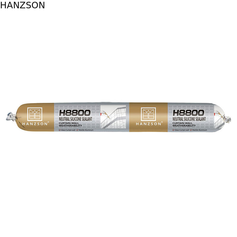 Neutral Curing Structure Adhesives for Metal and Glass Curtain 8800 Weatheringproof Window Adhesives Sealant Silikon Struktural