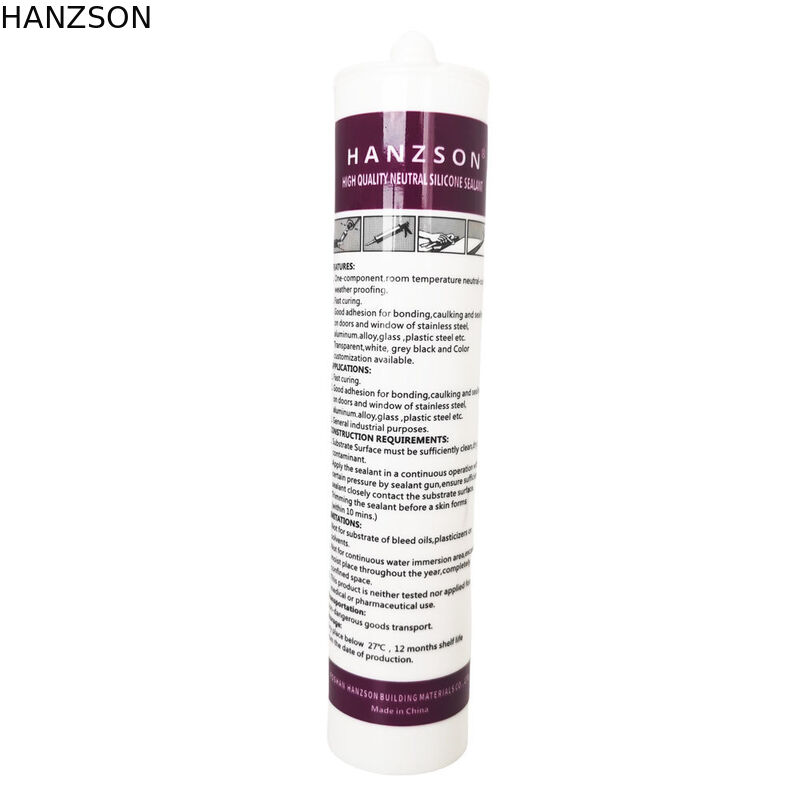 Environmentally Friendly Curing Adhesives for Glass 8600 Window Adhesives Neutral Silicone Sealant Glass Caulk Silicone