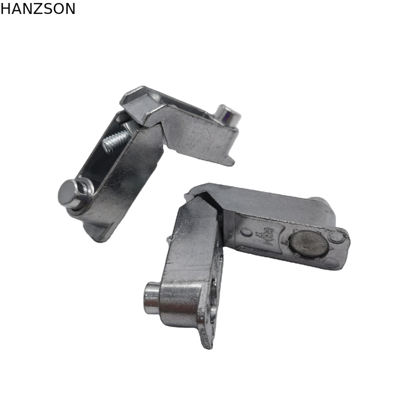 Die Casting Aluminium Sambungan Sudut Profil 37.6 × 15.5mm Ukuran Bahan Paduan