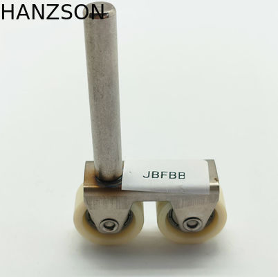 W18xH34xL42mm Aluminium Sliding Gate Wheel Pulley 608zz Gate Bearing Wheel