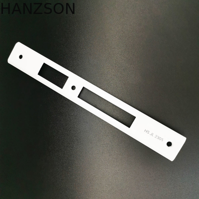 Square Aluminium Sliding Window Lock White Door Lock Cover Plate For Handle