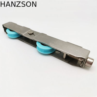 OEM Aluminium Door Roller, Rol Jendela Geser yang Dapat Disesuaikan, Bahan POM SS201