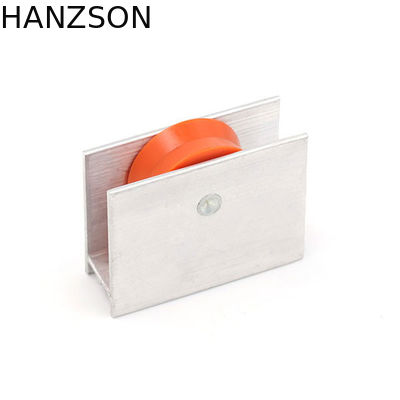 Tugas berat rol pintu upvc Bahan paduan aluminium Selesai Non Oksidasi