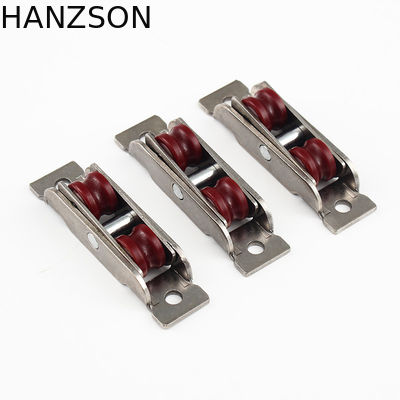 Penggantian Roller Pintu Geser Nylon SS201 Bahan OEM Desain Modern