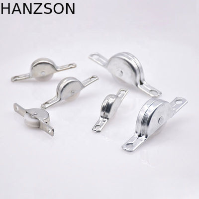 Roller Jendela Geser Tugas Berat Dengan Roda Plastik PP Hanzson OEM ISO9001