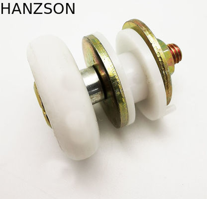 Brass Rol Pintu Nilon OEM Untuk Shower Cabin Sertifikasi ISO9001 2000