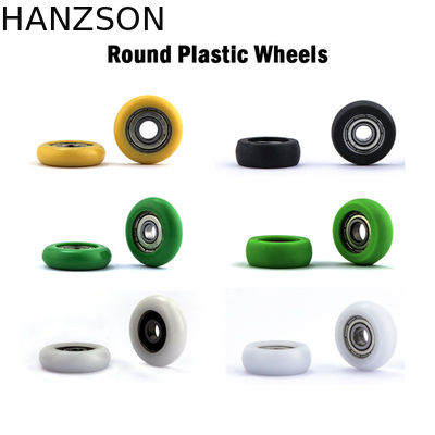 6200zz 6201zz Bearing Rol Pintu Nilon OEM Untuk Pintu Kaca Geser